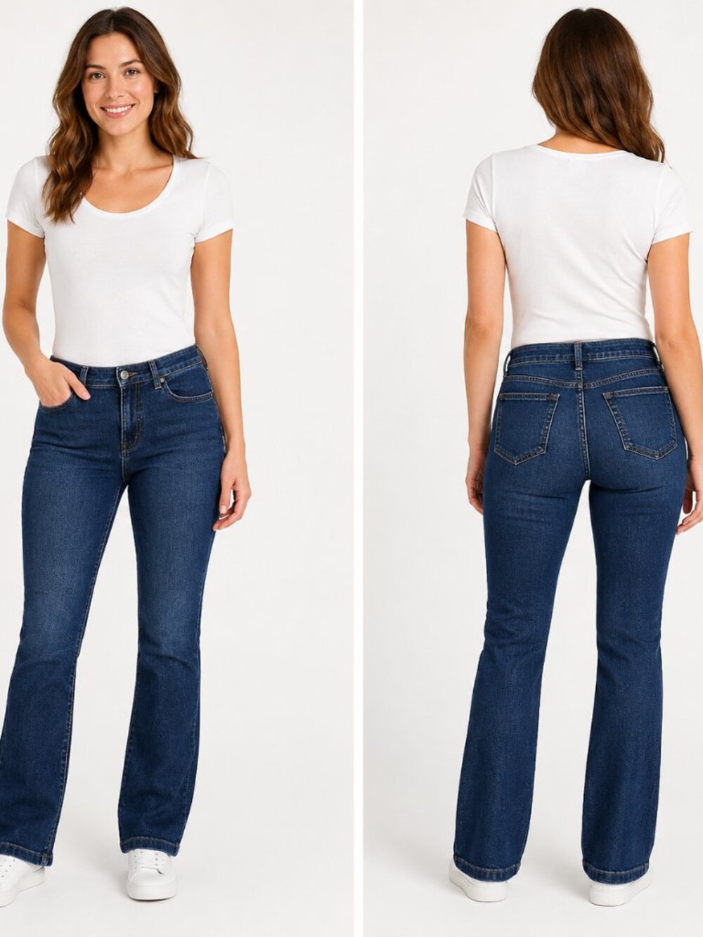 Lauren Jeans Co Ralph Lauren Bootcut Jeans Blue Denim Approx 30 Waist